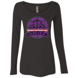 OBEDIENT EXPENDABLE FOOT SOLDIERS Women's Triblend Long Sleeve Shirt