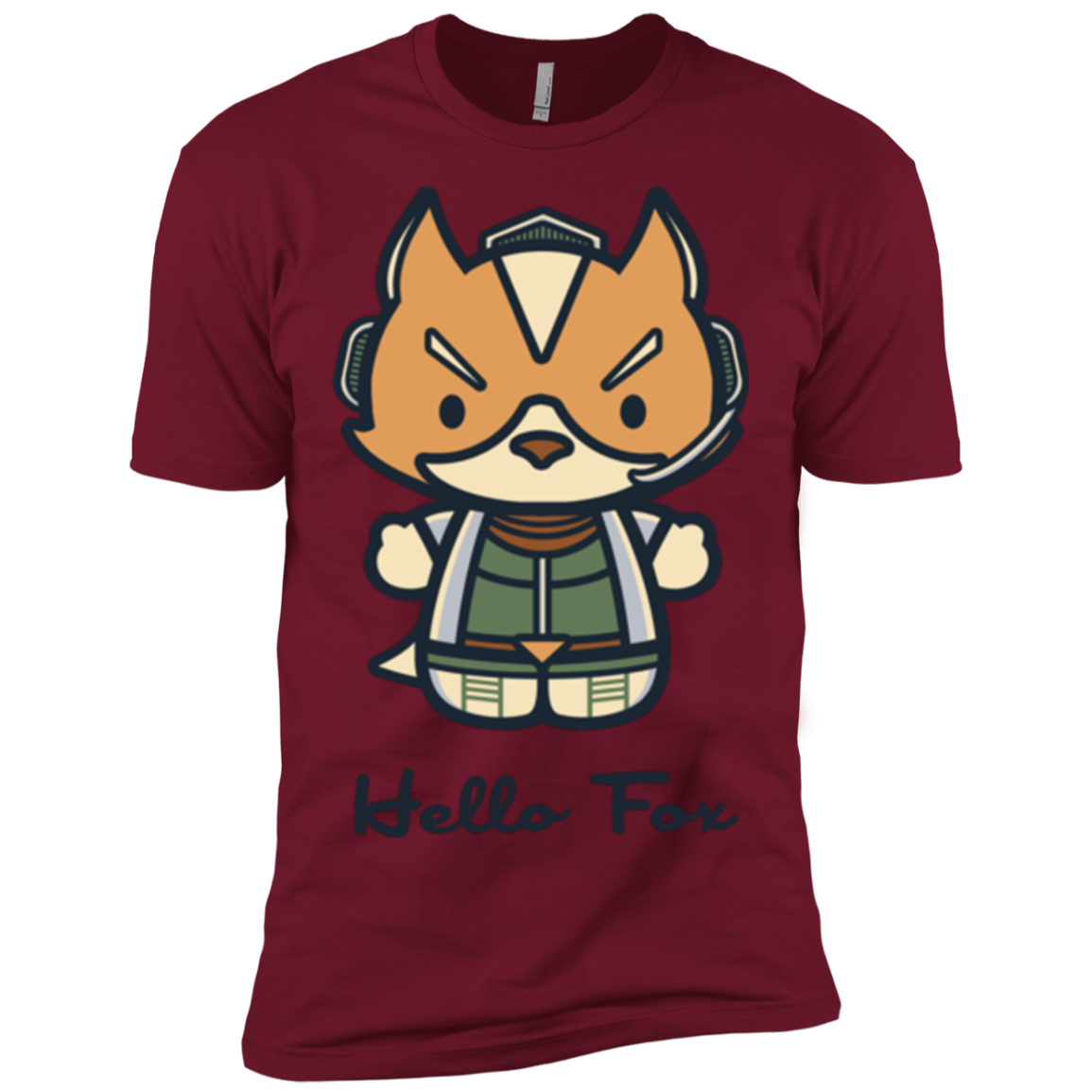 Hello Fox Men's Premium T-Shirt