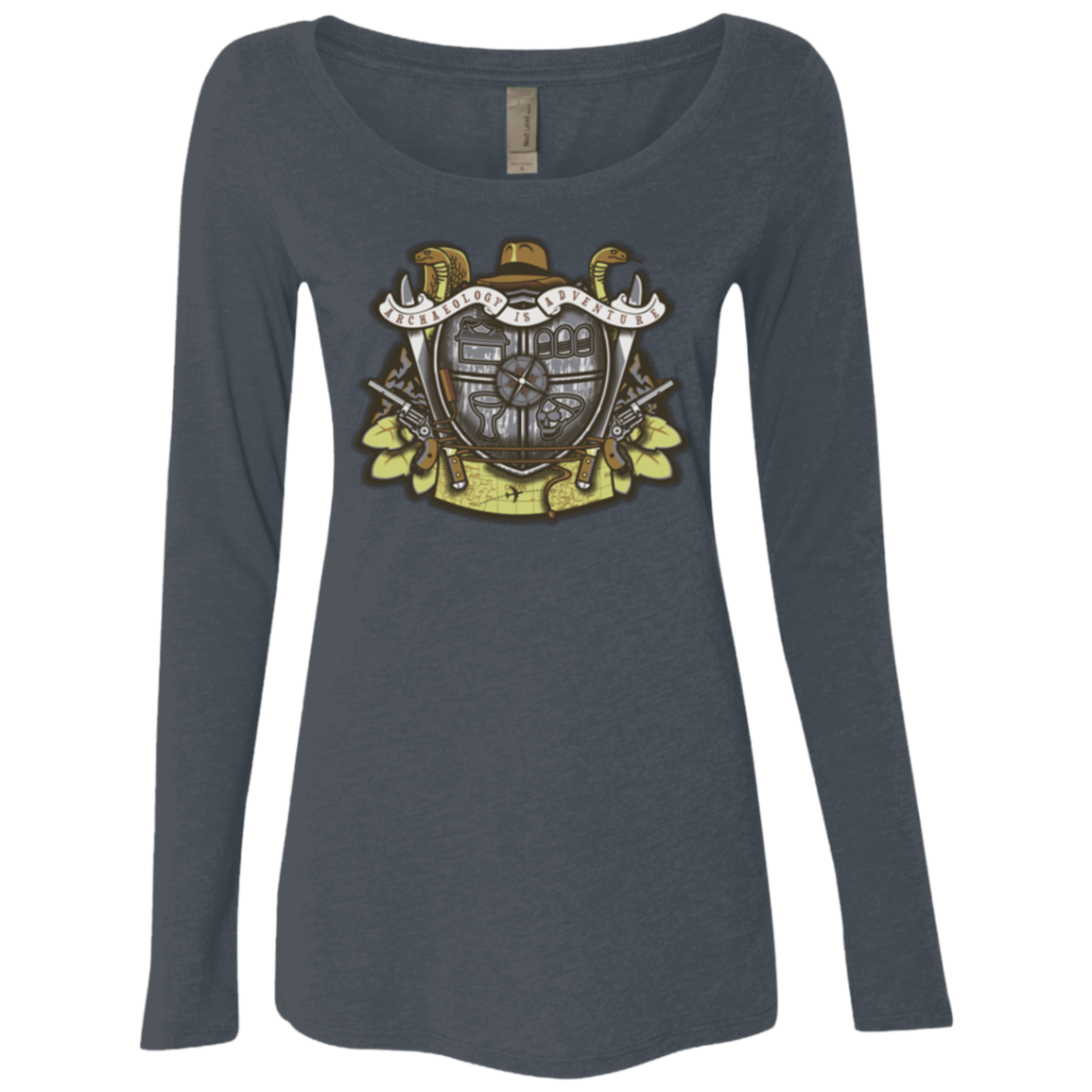 Adventurer's Crest Women's Triblend Long Sleeve Shirt