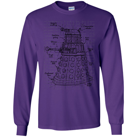 Dalek Plan Men's Long Sleeve T-Shirt