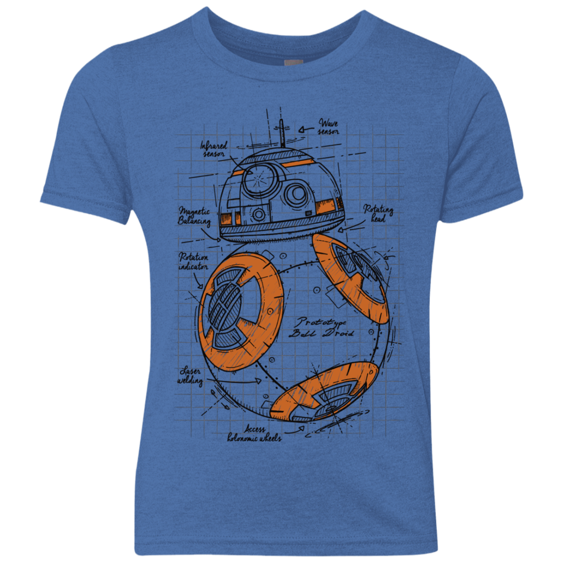 BB-8 Plan Youth Triblend T-Shirt
