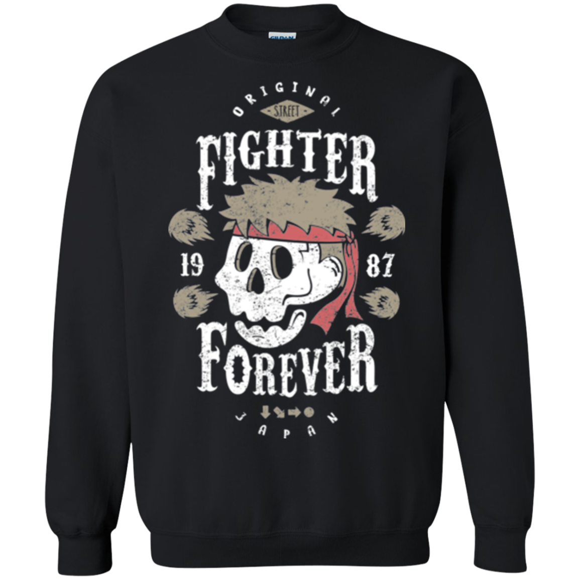 Fighter Forever Ryu Crewneck Sweatshirt