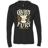 House of Fury Triblend Long Sleeve Hoodie Tee