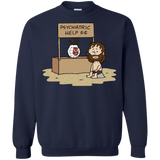 Volleyball Help Crewneck Sweatshirt