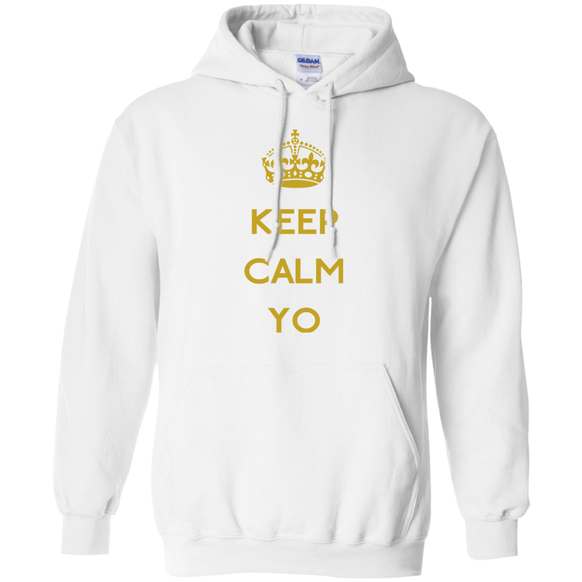 Keep Calm Yo Pullover Hoodie