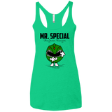 Mr Special Women's Triblend Racerback Tank