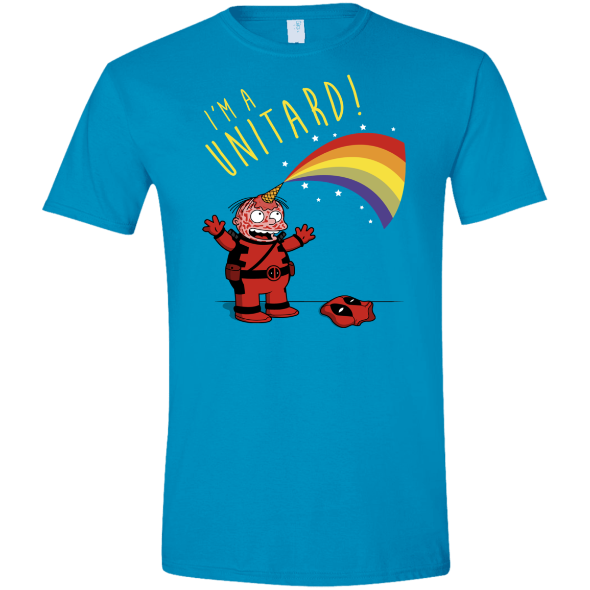 unitard-Raffiti Men's Semi-Fitted Softstyle