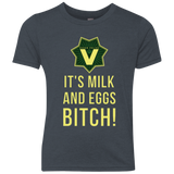 Milk and Eggs Youth Triblend T-Shirt
