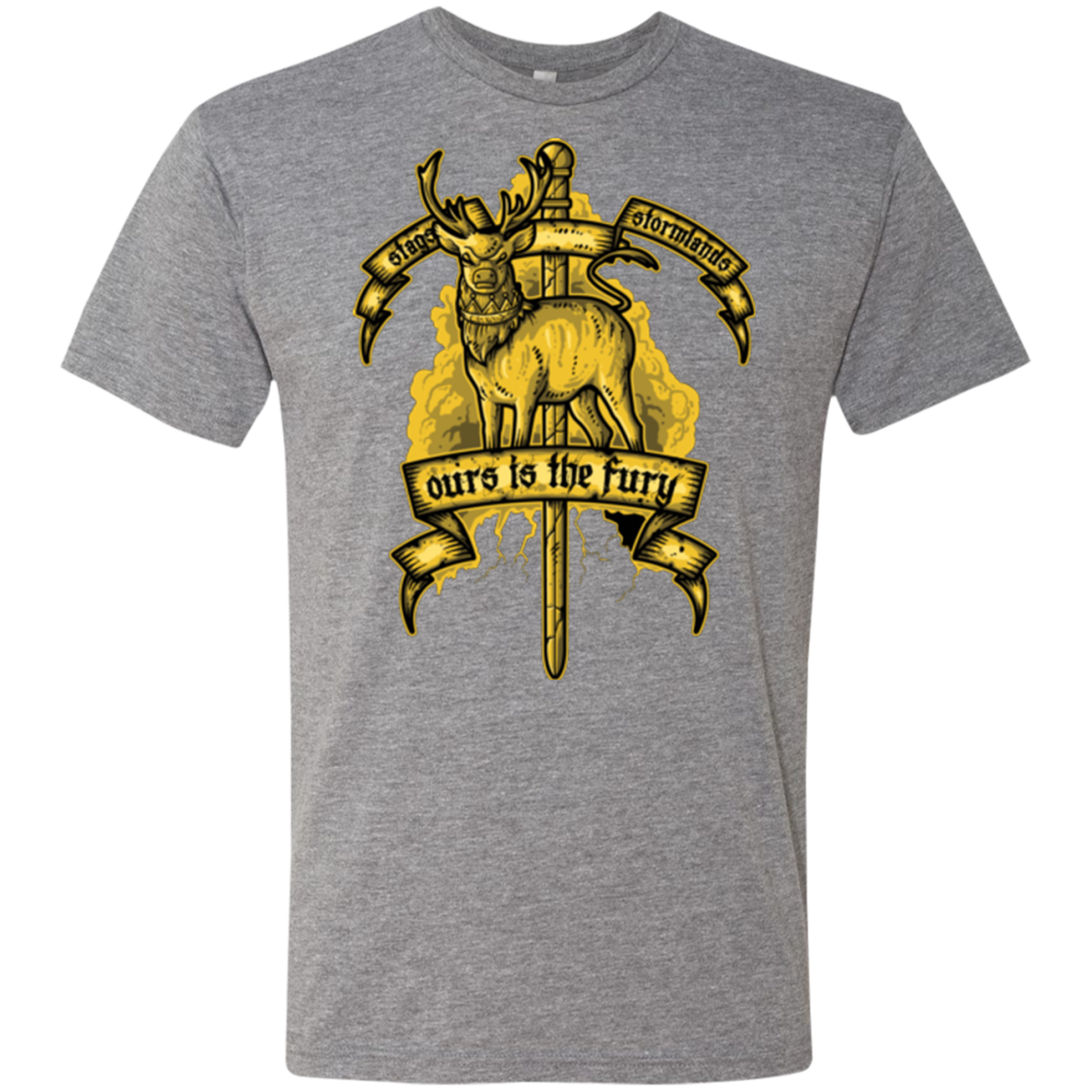 OURS IS THE FURY Men's Triblend T-Shirt
