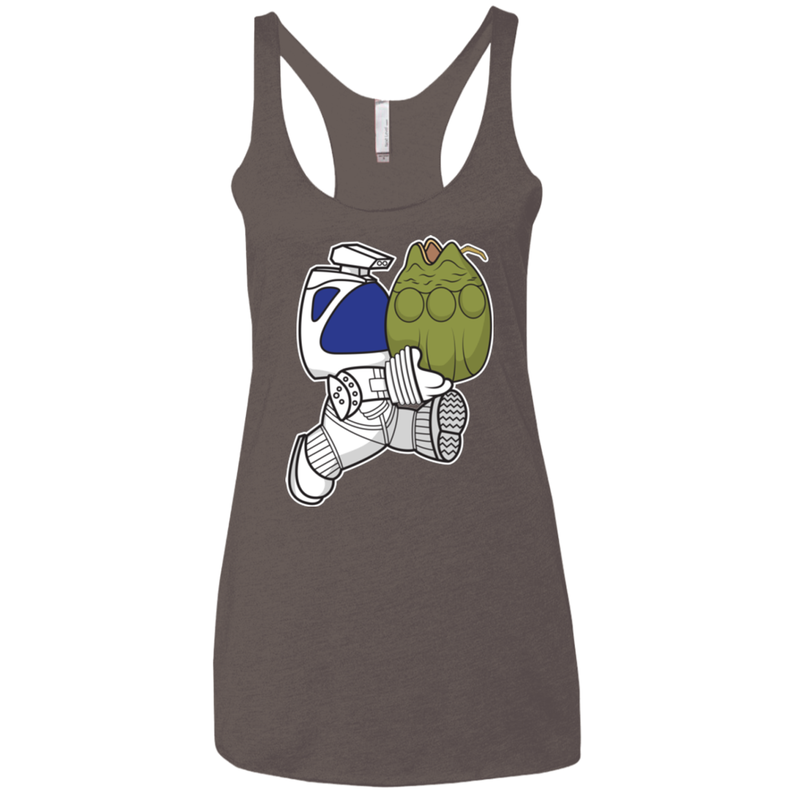 Dont Drop The Egg Women's Triblend Racerback Tank