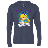 A Very Merry Un-Birthday Triblend Long Sleeve Hoodie Tee