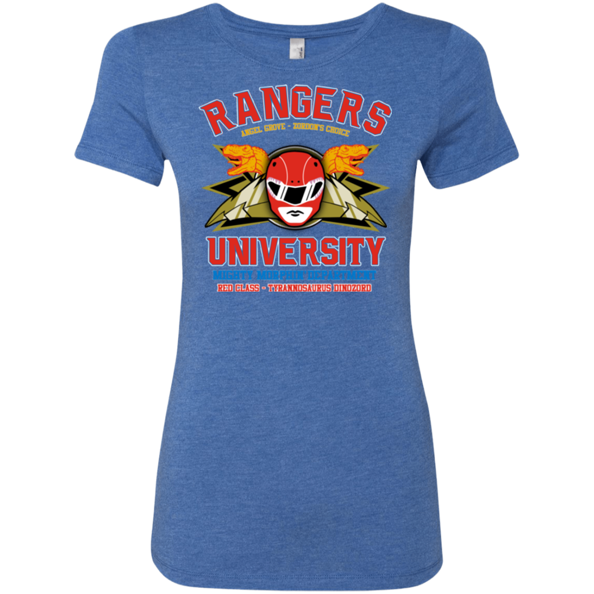 Rangers U - Red Ranger Women's Triblend T-Shirt