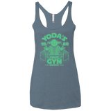Dagobah Gym Women's Triblend Racerback Tank