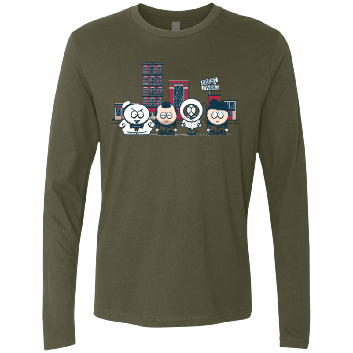 GHOST PARK Men's Premium Long Sleeve