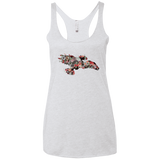 Flowerfly Women's Triblend Racerback Tank