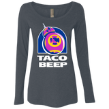 Taco Beep Women's Triblend Long Sleeve Shirt
