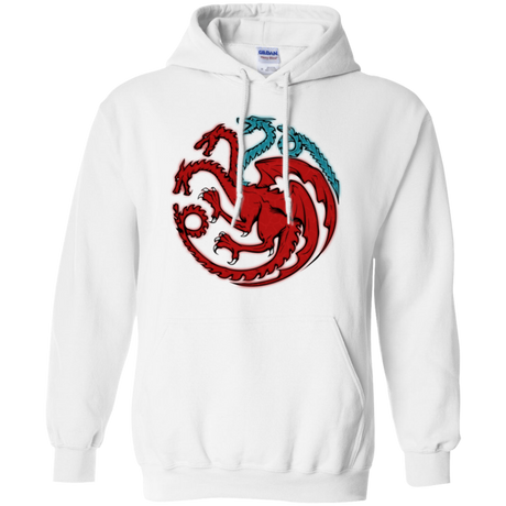 Trinity of fire and ice V2 Pullover Hoodie