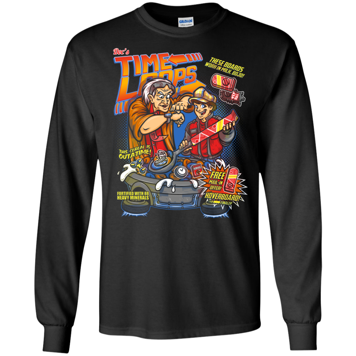 Time Loops Men's Long Sleeve T-Shirt