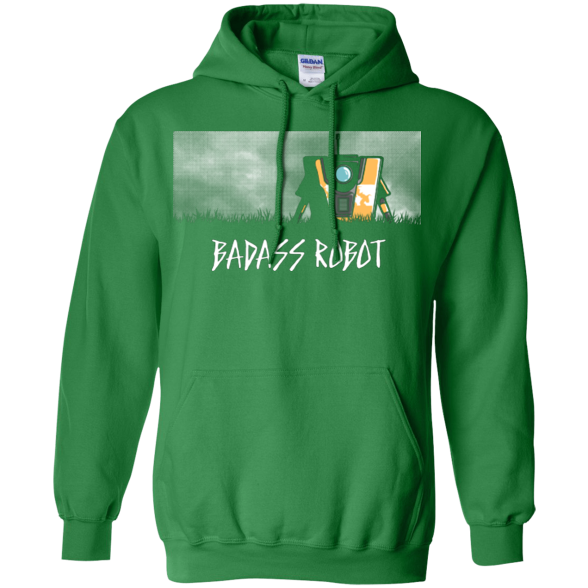 BADASS ROBOT Pullover Hoodie