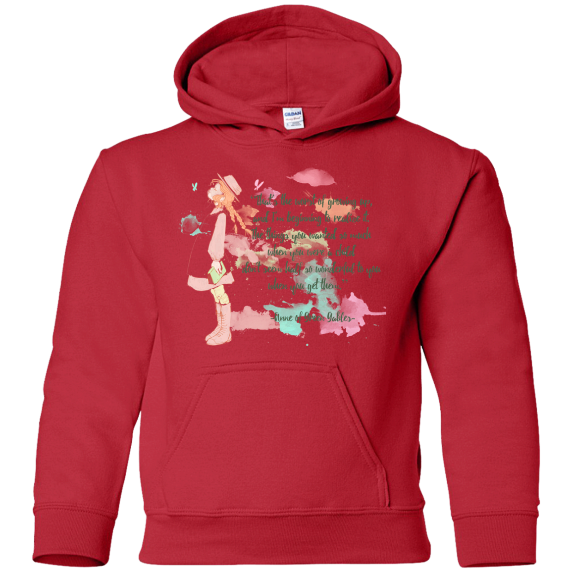 Anne of Green Gables 5 Youth Hoodie