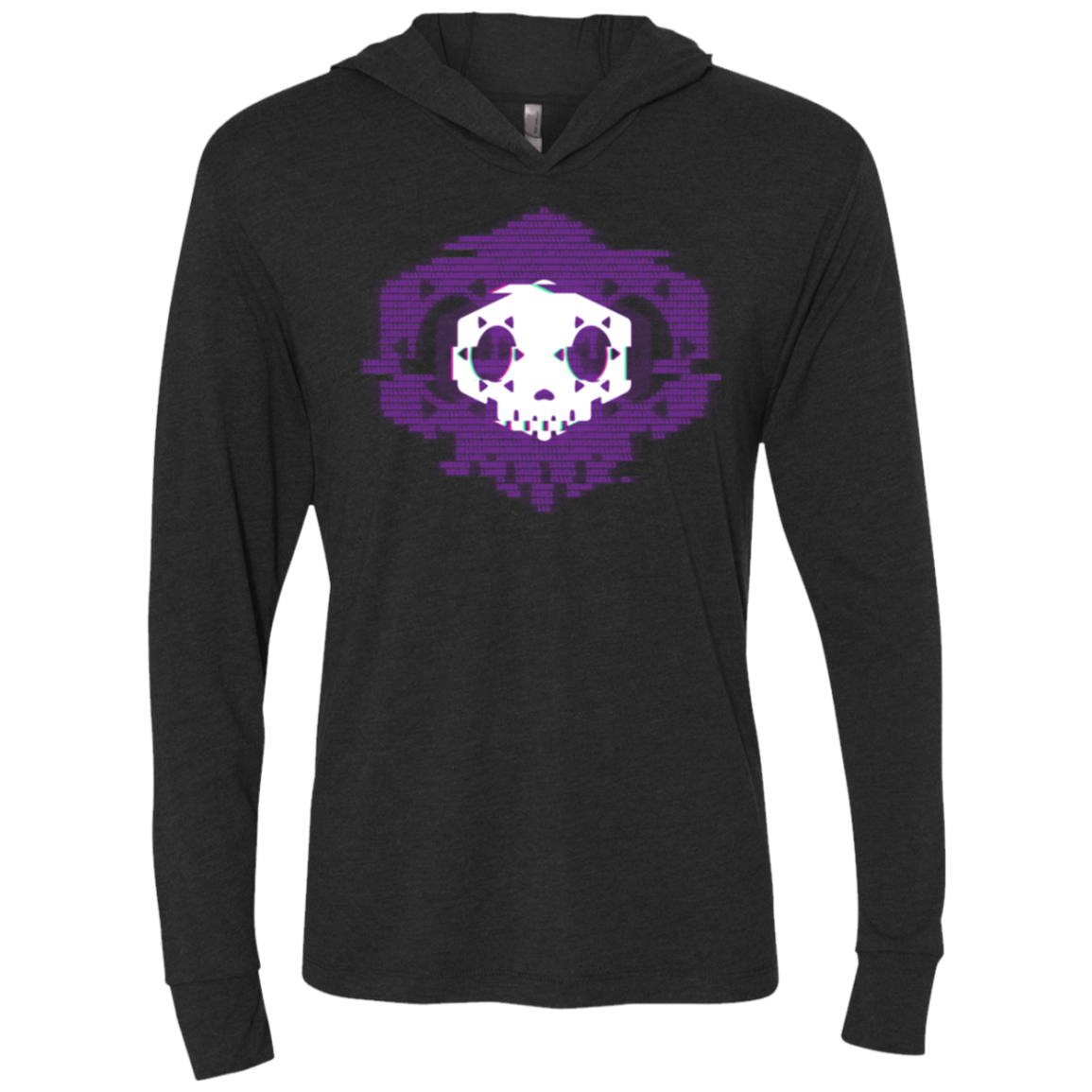 Sombra Art Triblend Long Sleeve Hoodie Tee