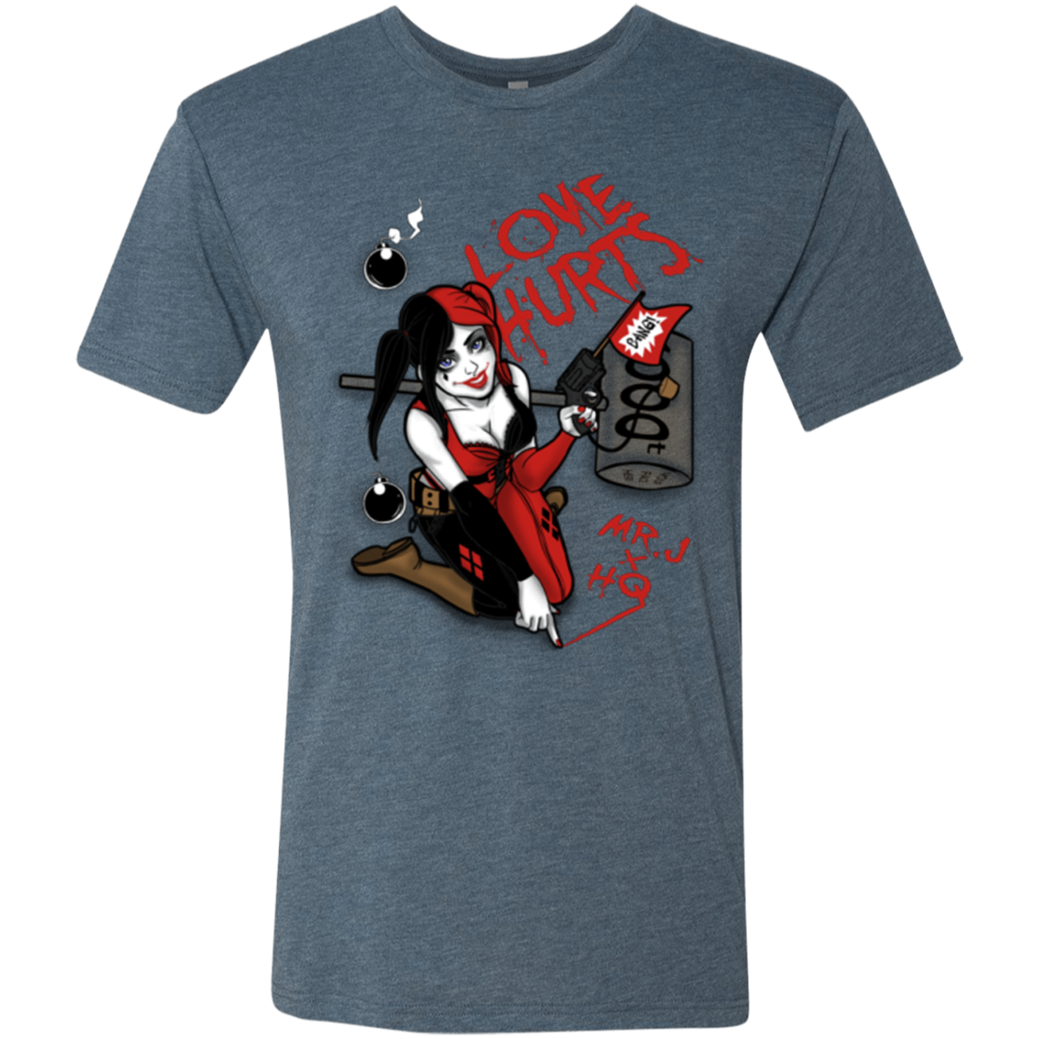 Love Hurts Men's Triblend T-Shirt