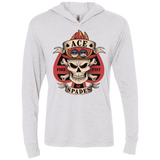 Ace of Spades Triblend Long Sleeve Hoodie Tee