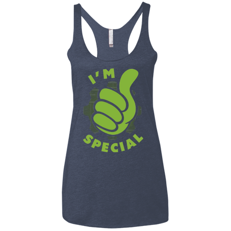 Special Dweller Women's Triblend Racerback Tank