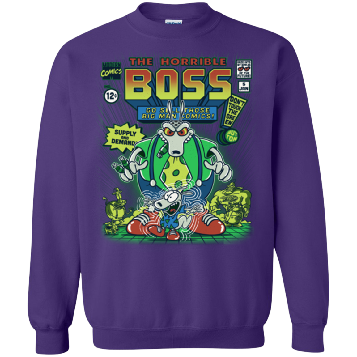 The Horrible Boss Crewneck Sweatshirt