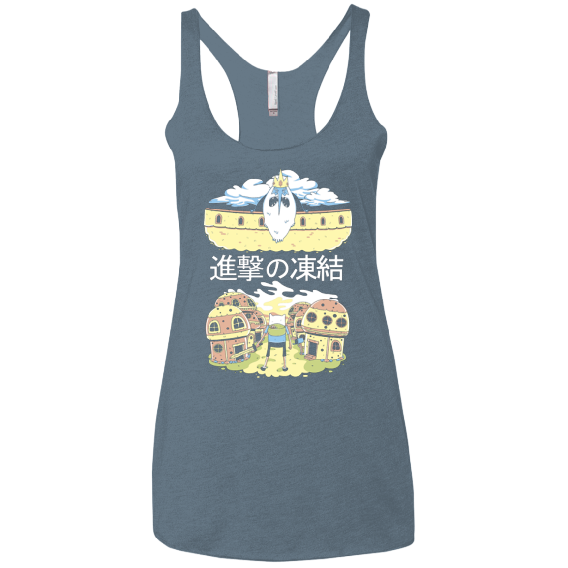 Attack on Freeze Women's Triblend Racerback Tank