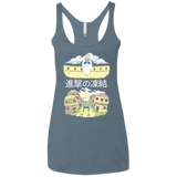 Attack on Freeze Women's Triblend Racerback Tank