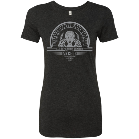 Who Villains Weeping Angels Women's Triblend T-Shirt