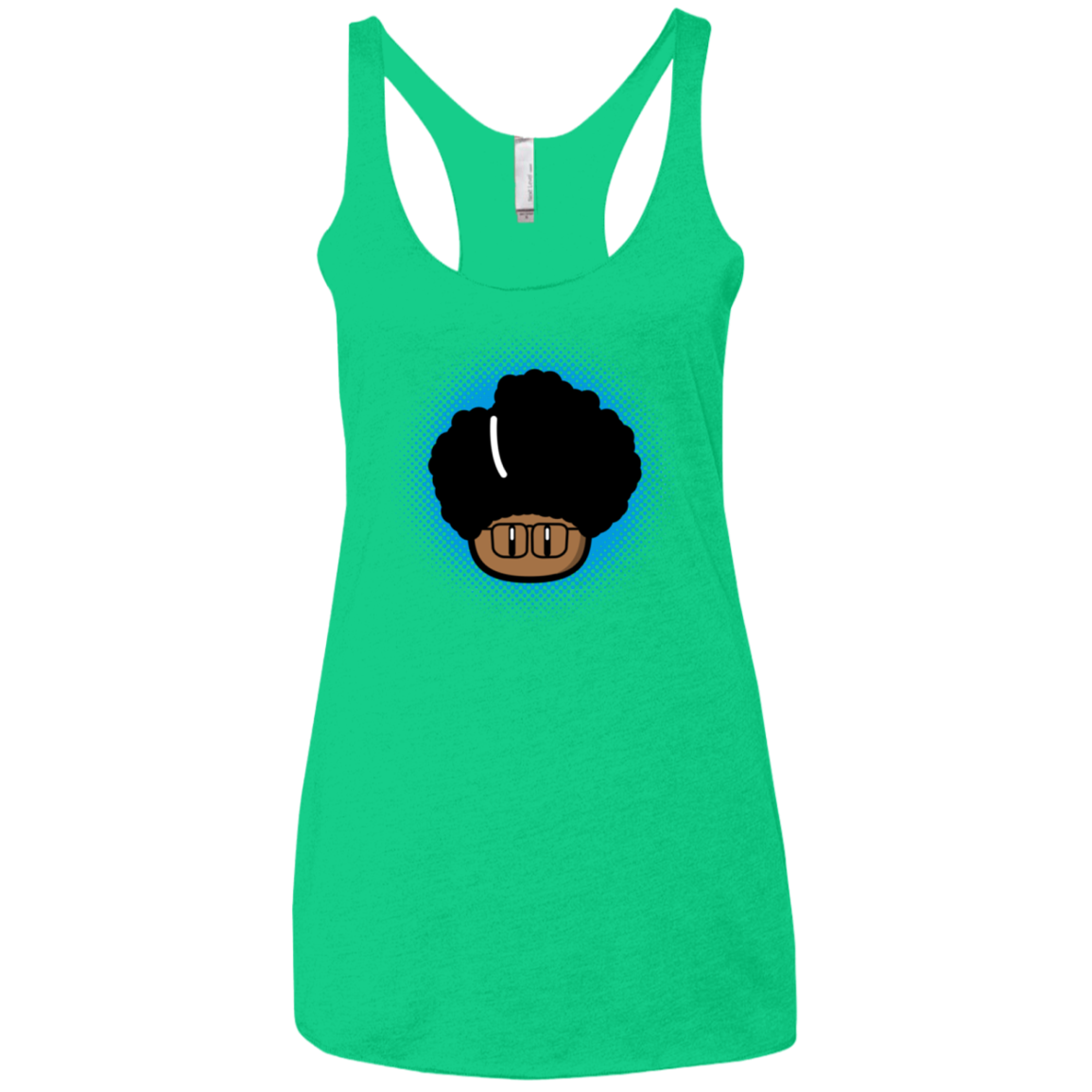 Up Moss Women's Triblend Racerback Tank