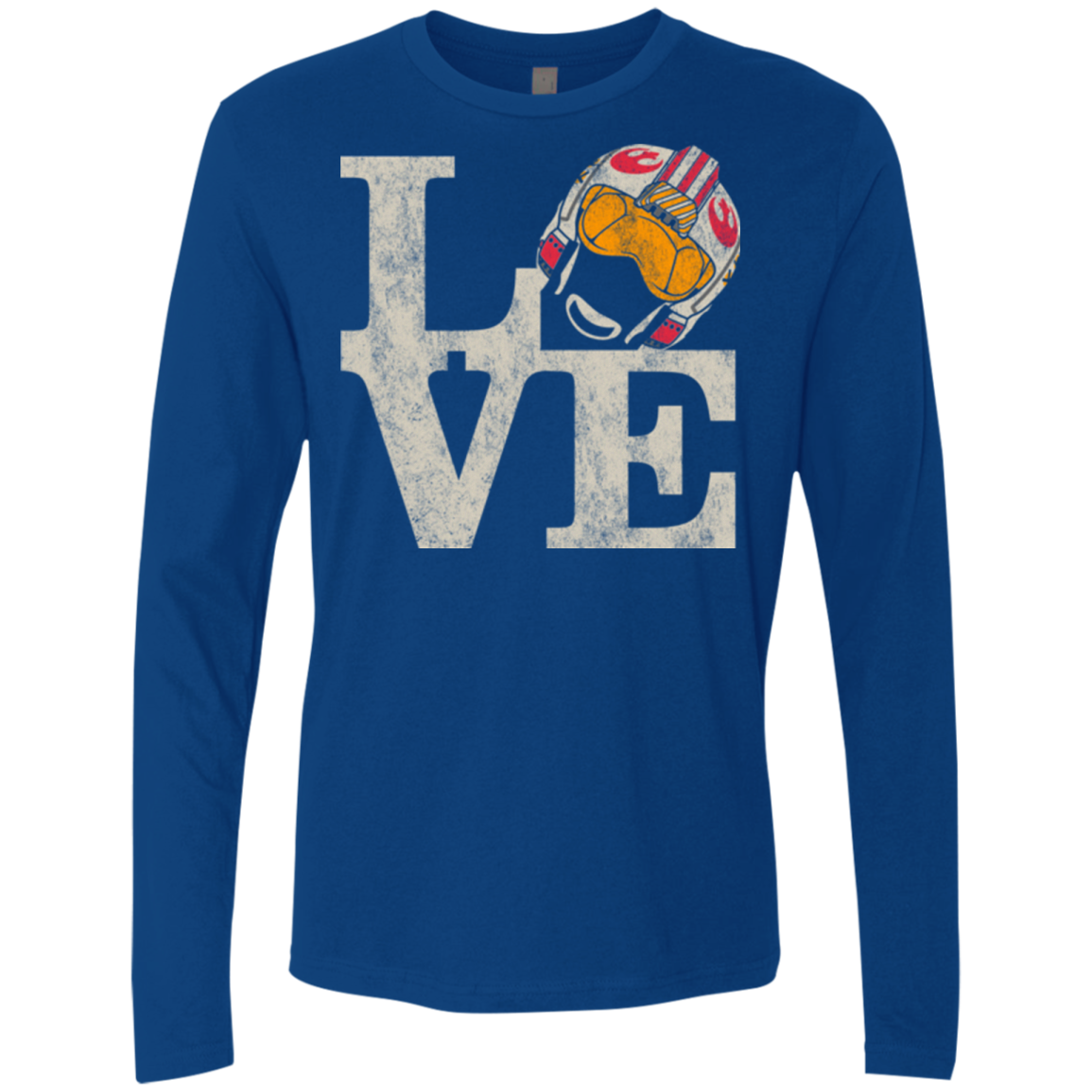 LOVE Rebel Pilot Men's Premium Long Sleeve