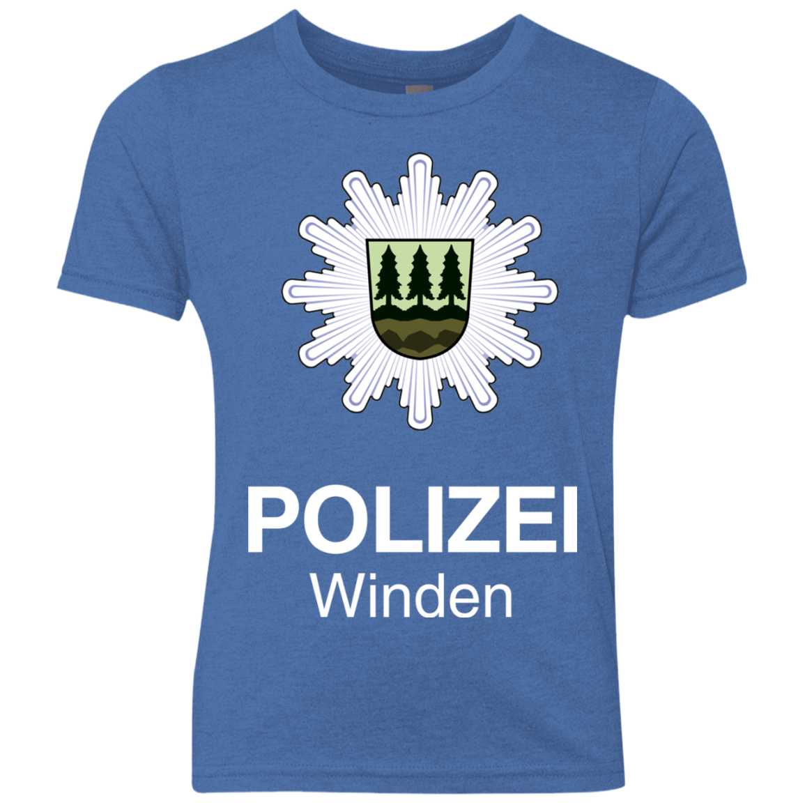 Winden Polizei Youth Triblend T-Shirt