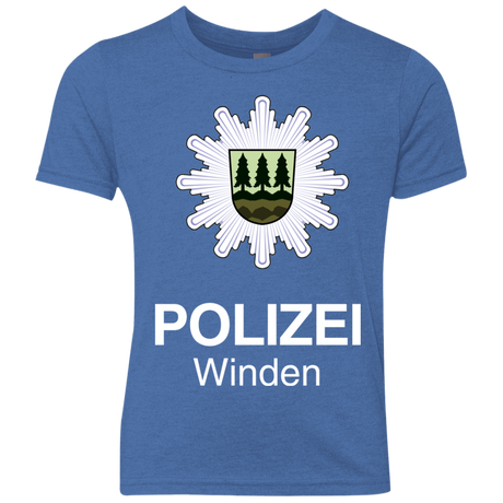 Winden Polizei Youth Triblend T-Shirt