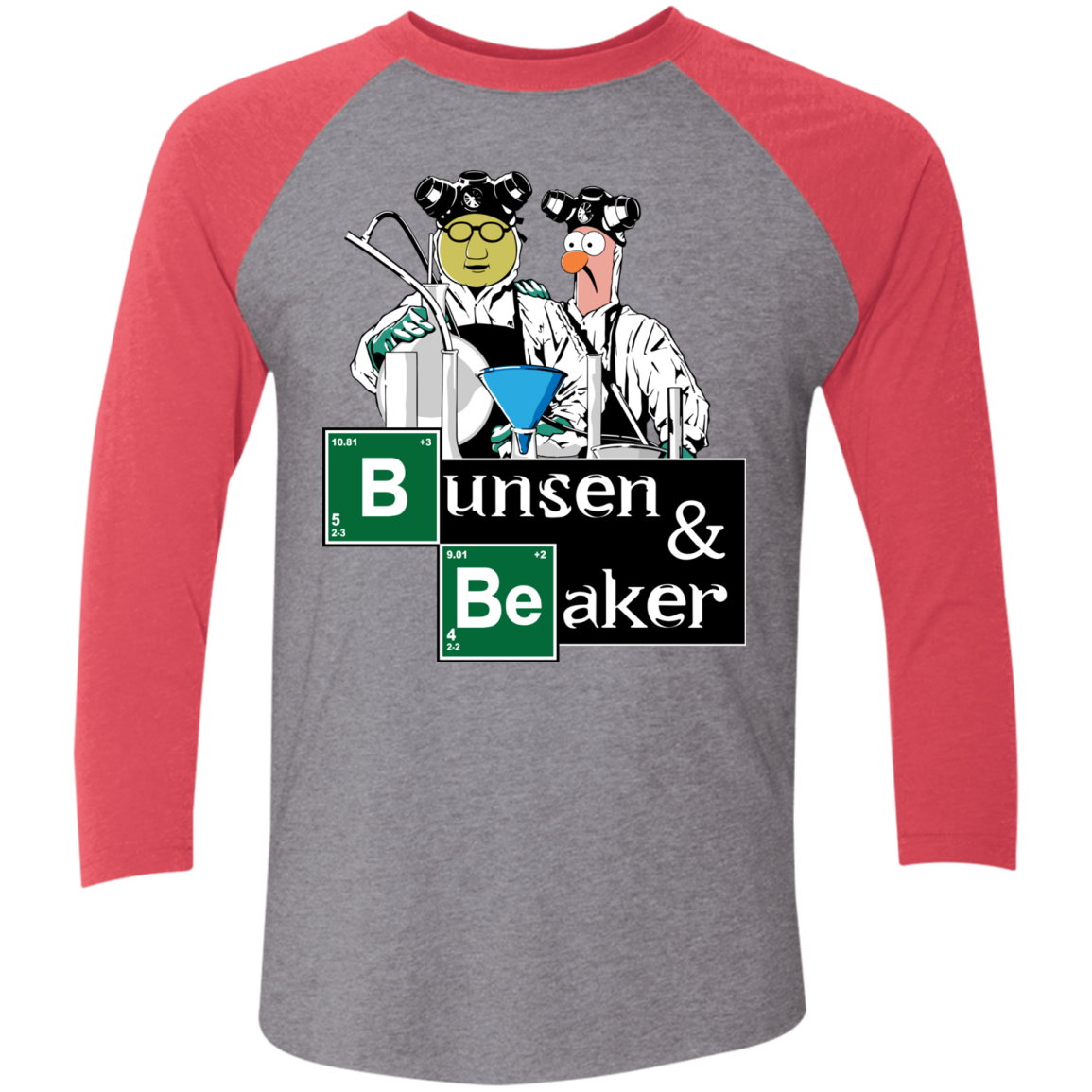 Bunsen & Beaker Triblend 3/4 Sleeve