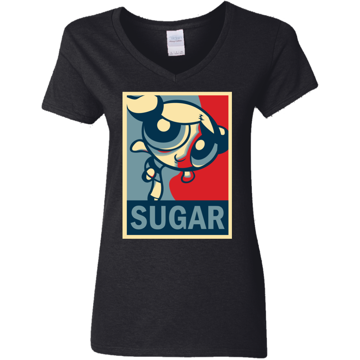 Sugar Powerpuff Women's V-Neck T-Shirt