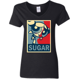 Sugar Powerpuff Women's V-Neck T-Shirt