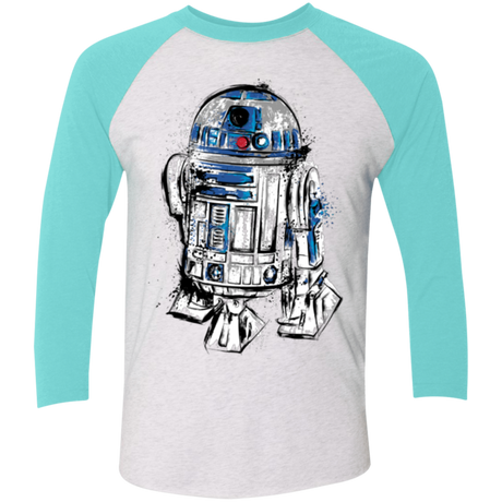 More than a droid Men's Triblend 3/4 Sleeve
