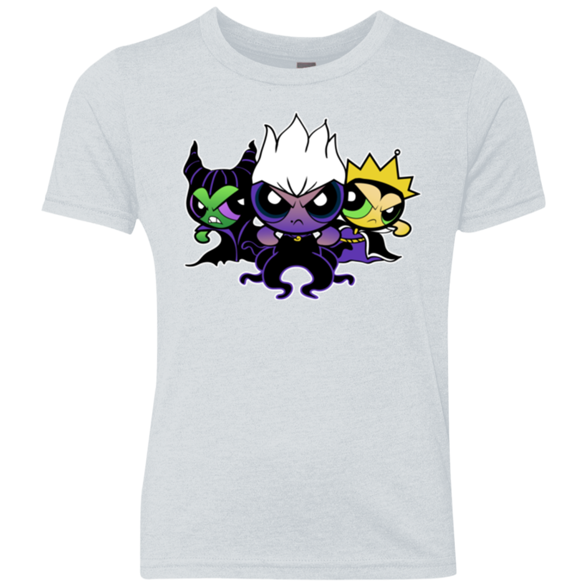 Villain Puff Girls Youth Triblend T-Shirt