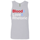 Blood Love Rhetoric Men's Premium Tank Top