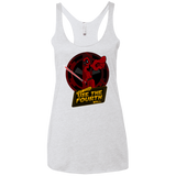 Use The Fourth Wall Women's Triblend Racerback Tank