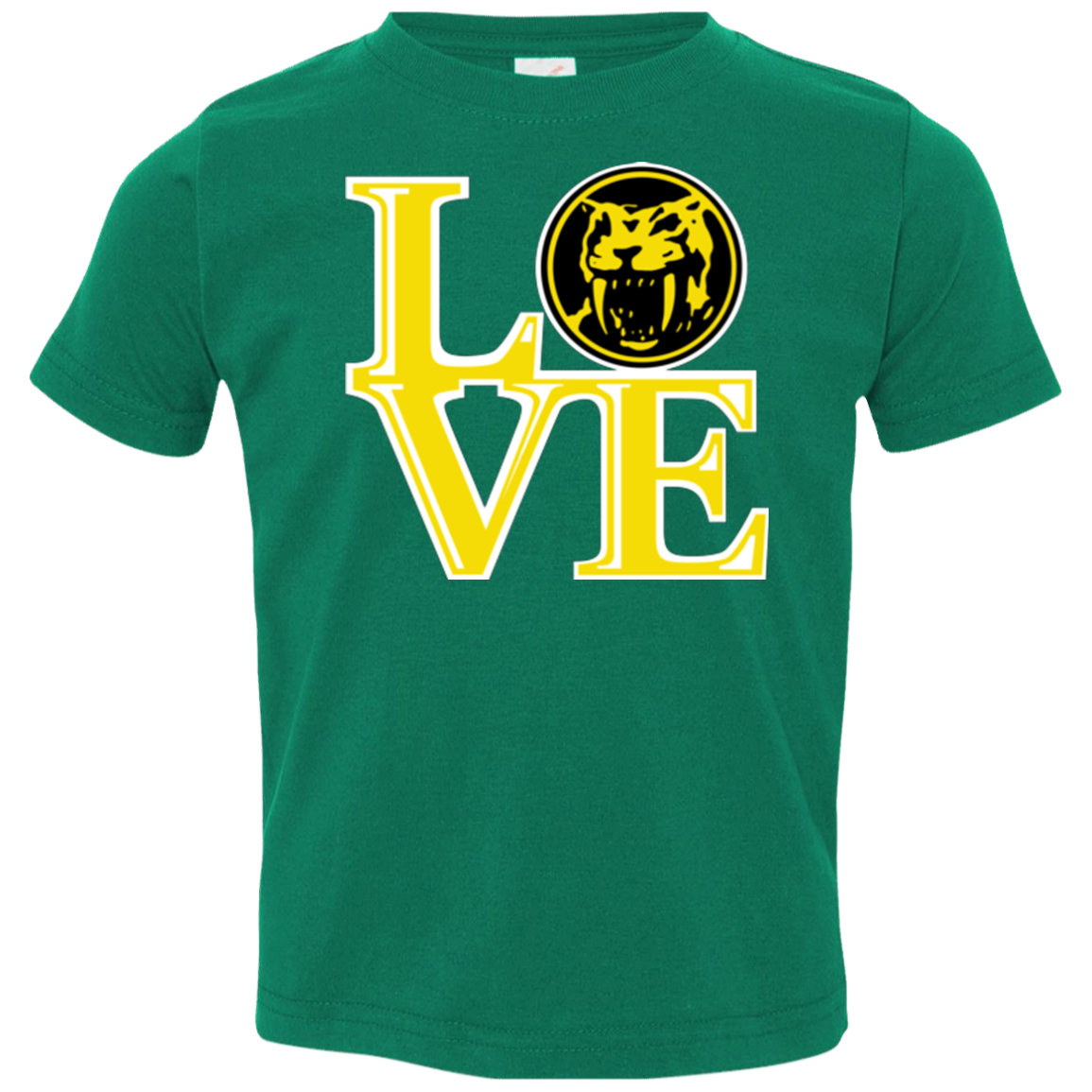 Yellow Ranger LOVE Toddler Premium T-Shirt