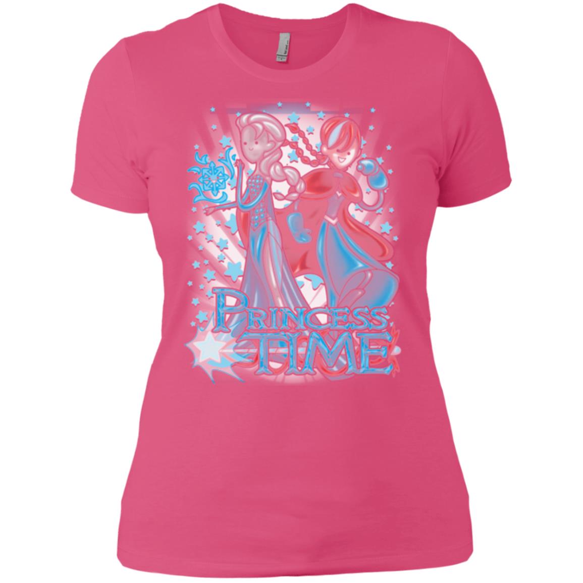 Princess Time Elsa Anna Women's Premium T-Shirt