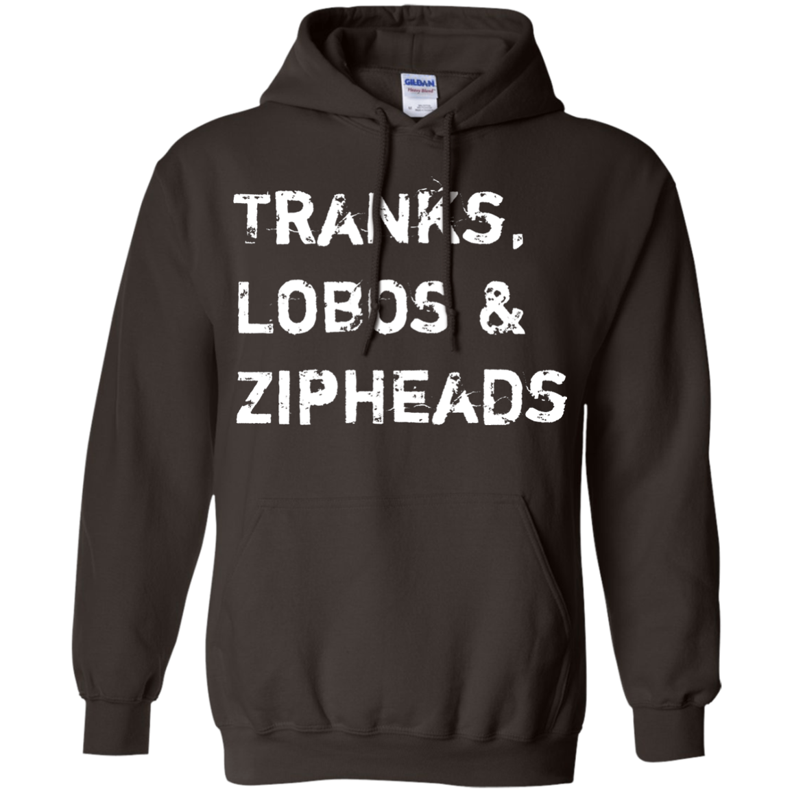 Tranks Lobos Zipheads Pullover Hoodie