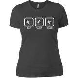 Eat Sleep Game PC Women's Premium T-Shirt