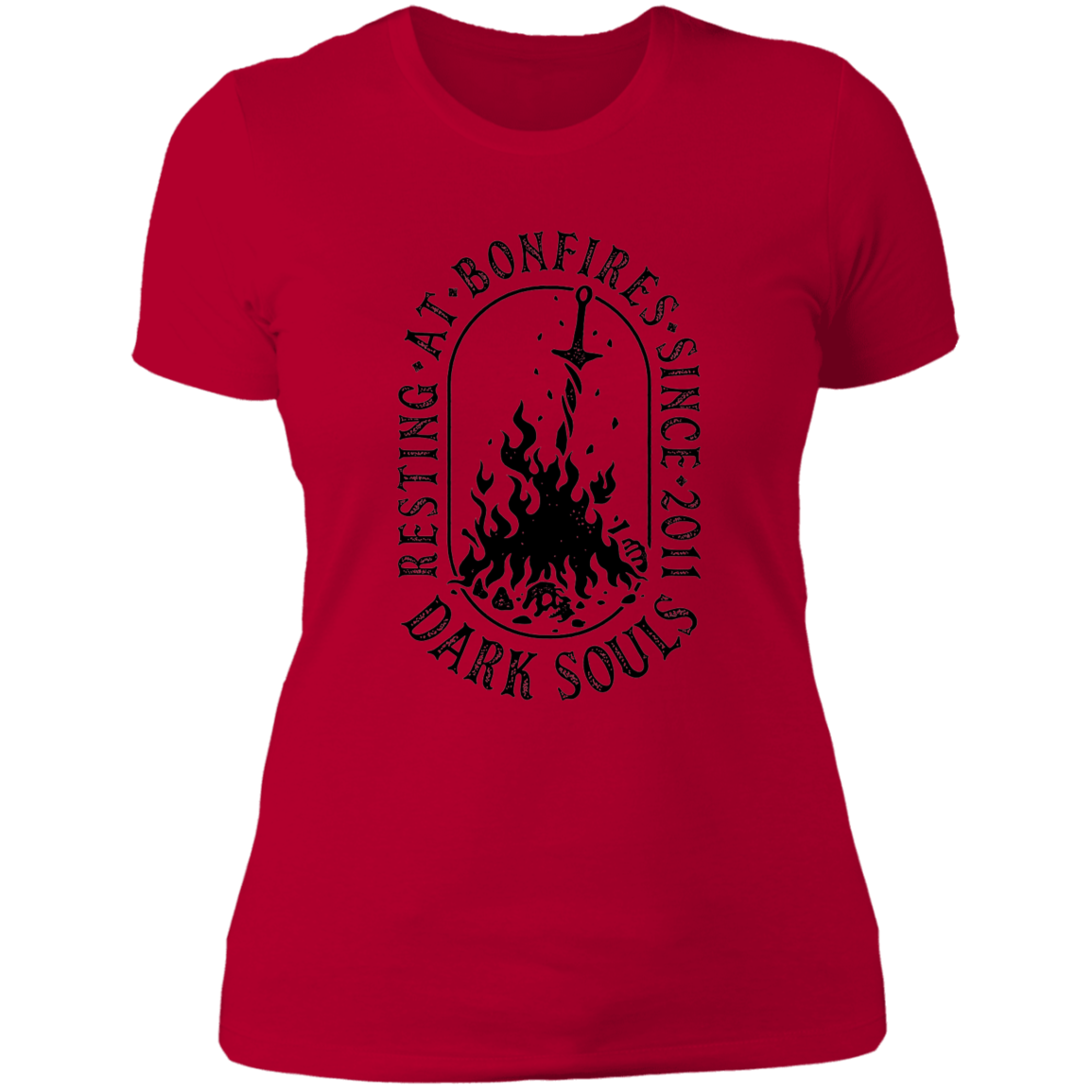 Resting at Bonfires Women's Premium T-Shirt