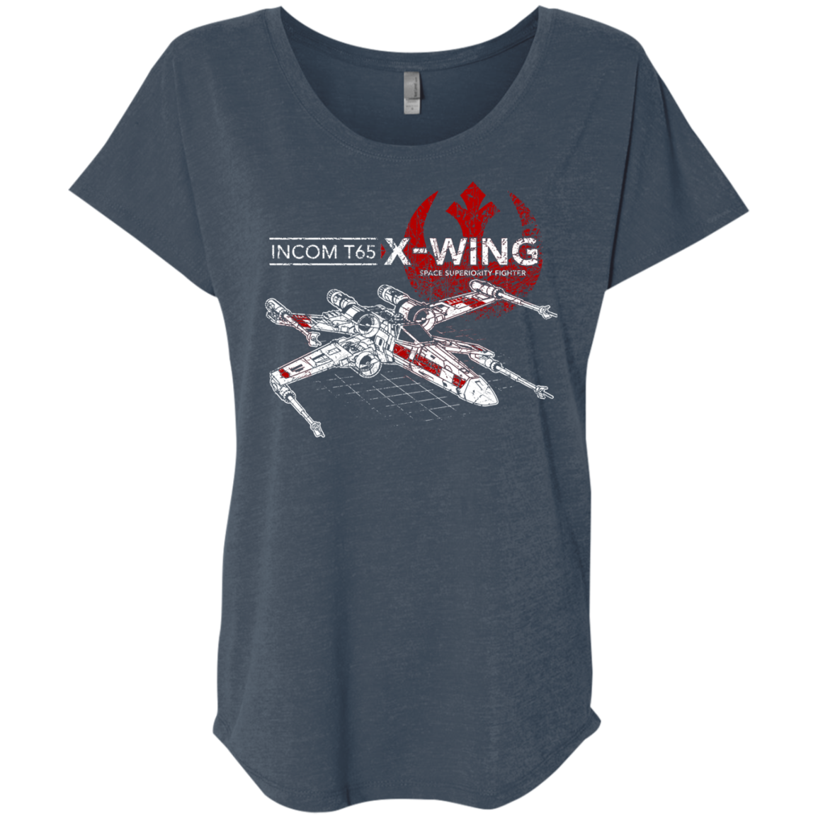 T-65 X-Wing Triblend Dolman Sleeve