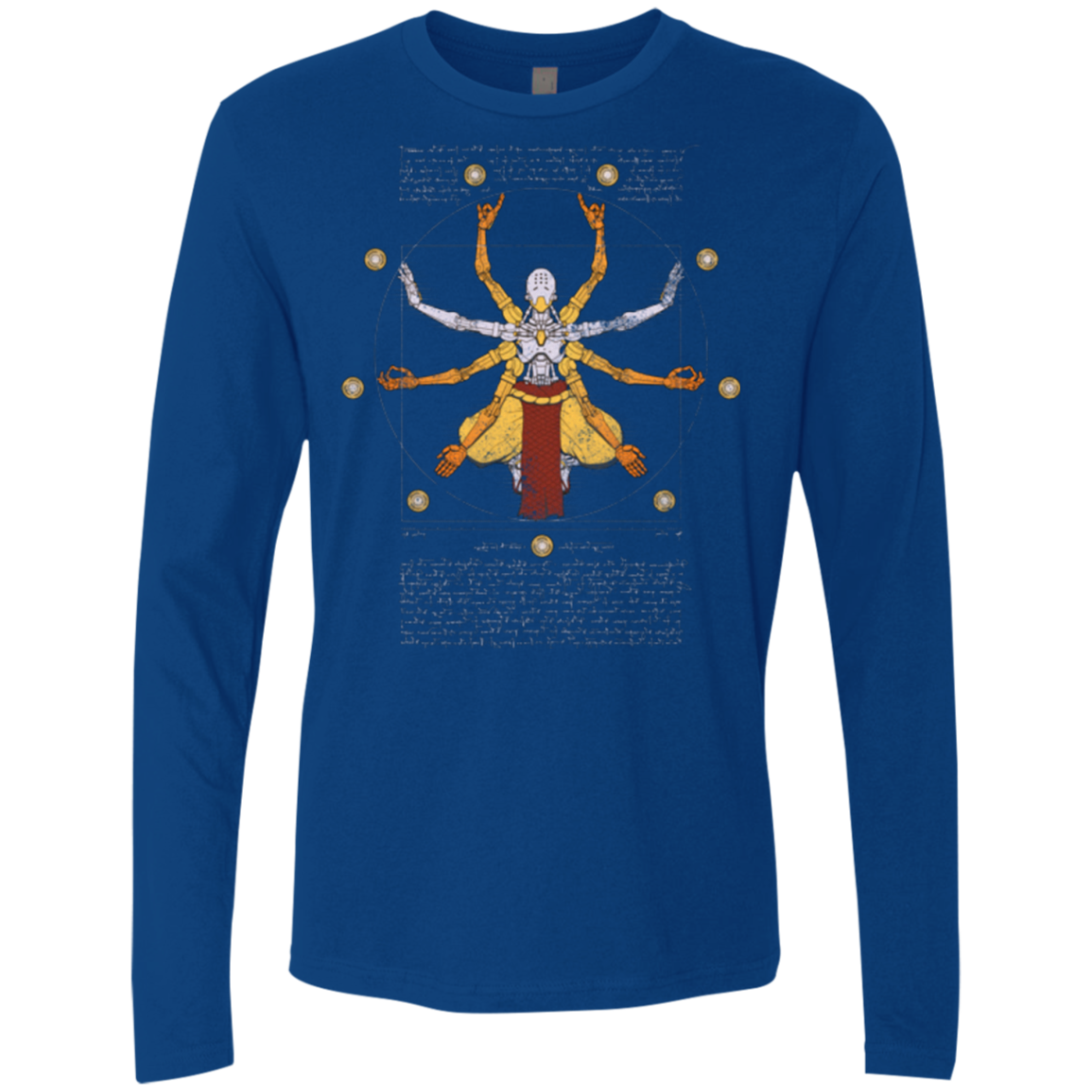 Vitruvian Omnic Men's Premium Long Sleeve